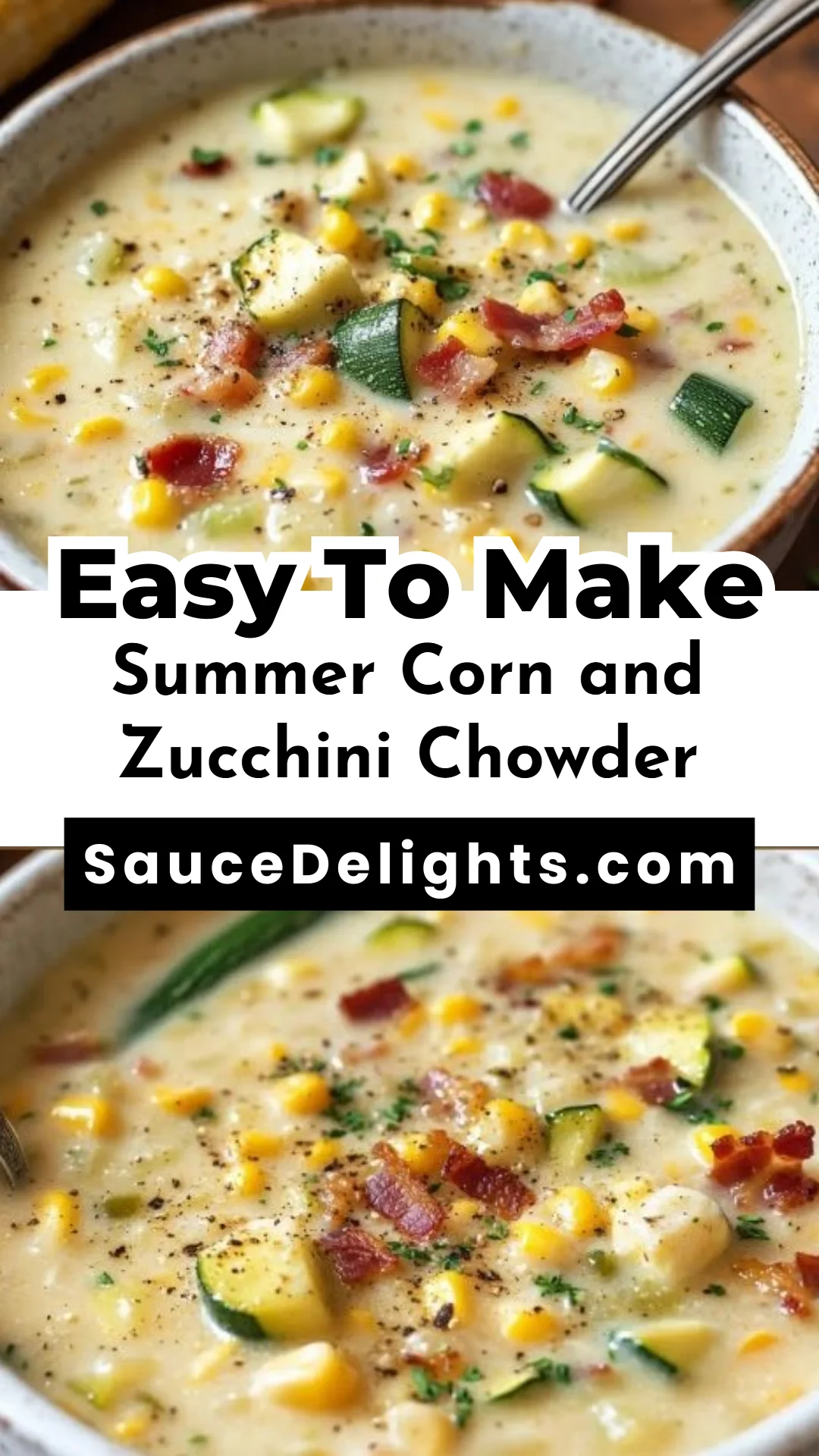 Summer Corn and Zucchini Chowder