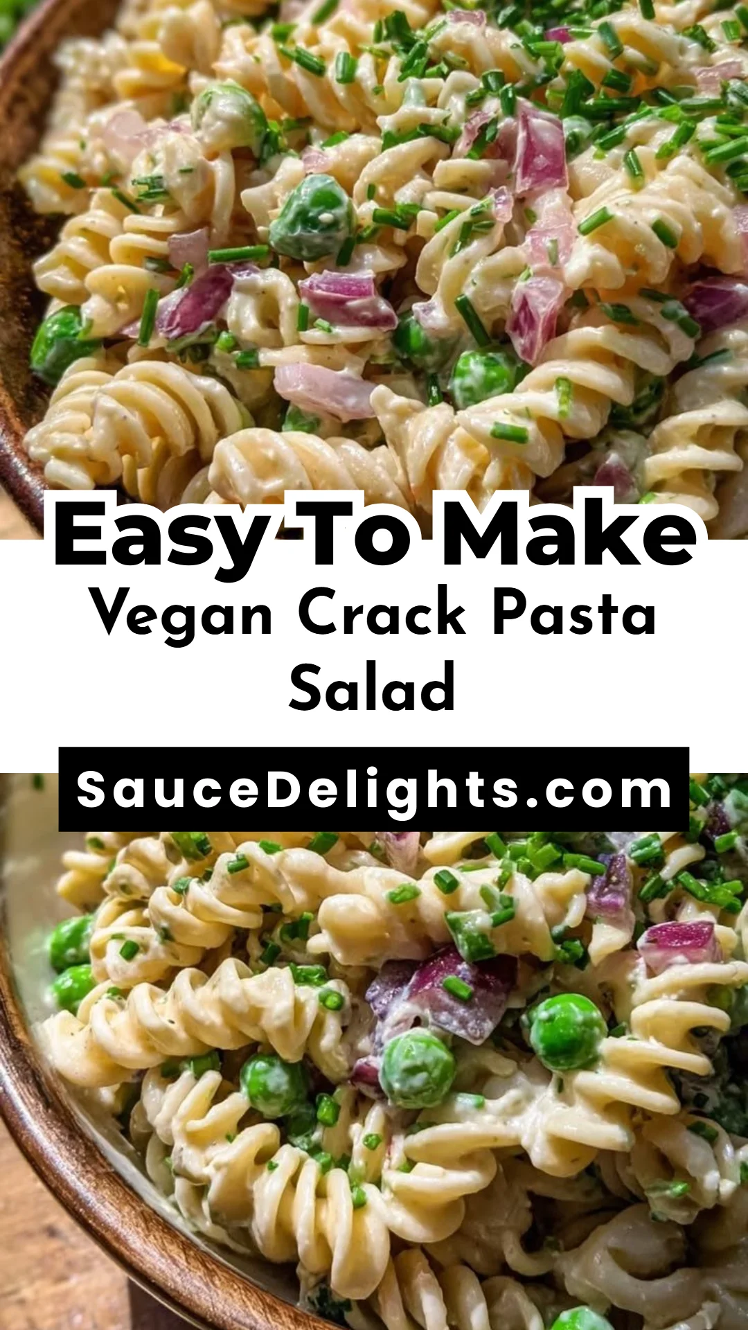 Vegan Crack Pasta Salad