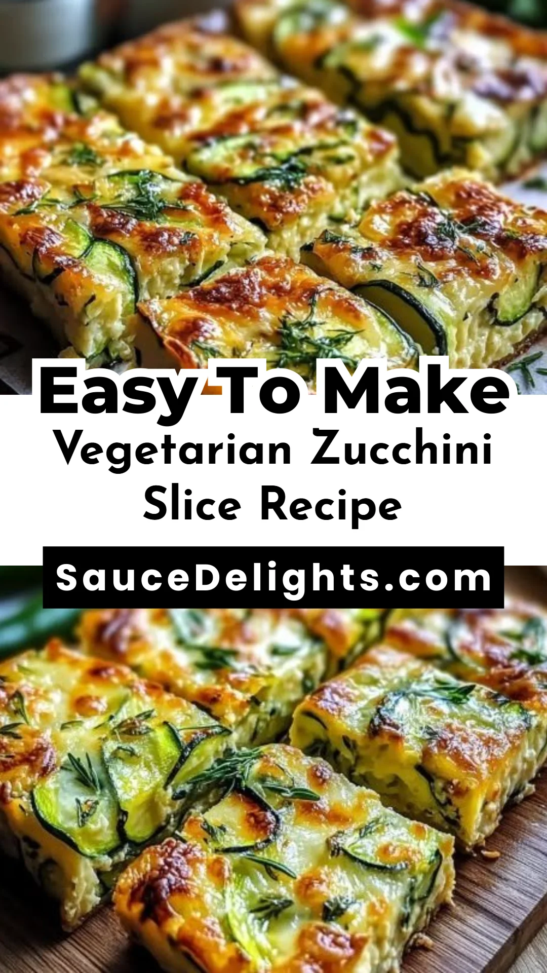 Vegetarian Zucchini Slice Recipe