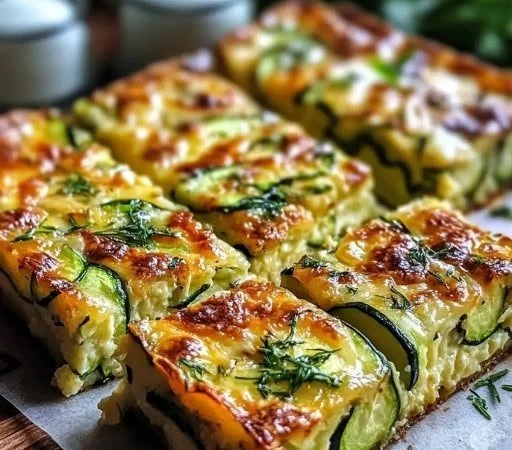 Vegetarian Zucchini Slice Recipe