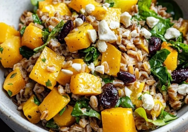 Cozy Fall Farro Salad