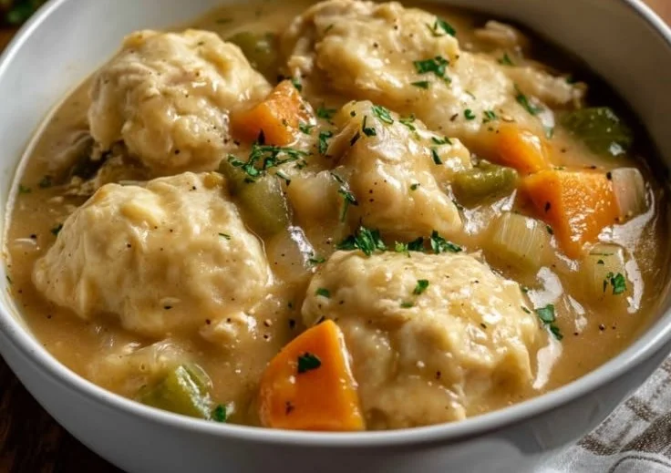 Crock Pot Chicken and Dumplings