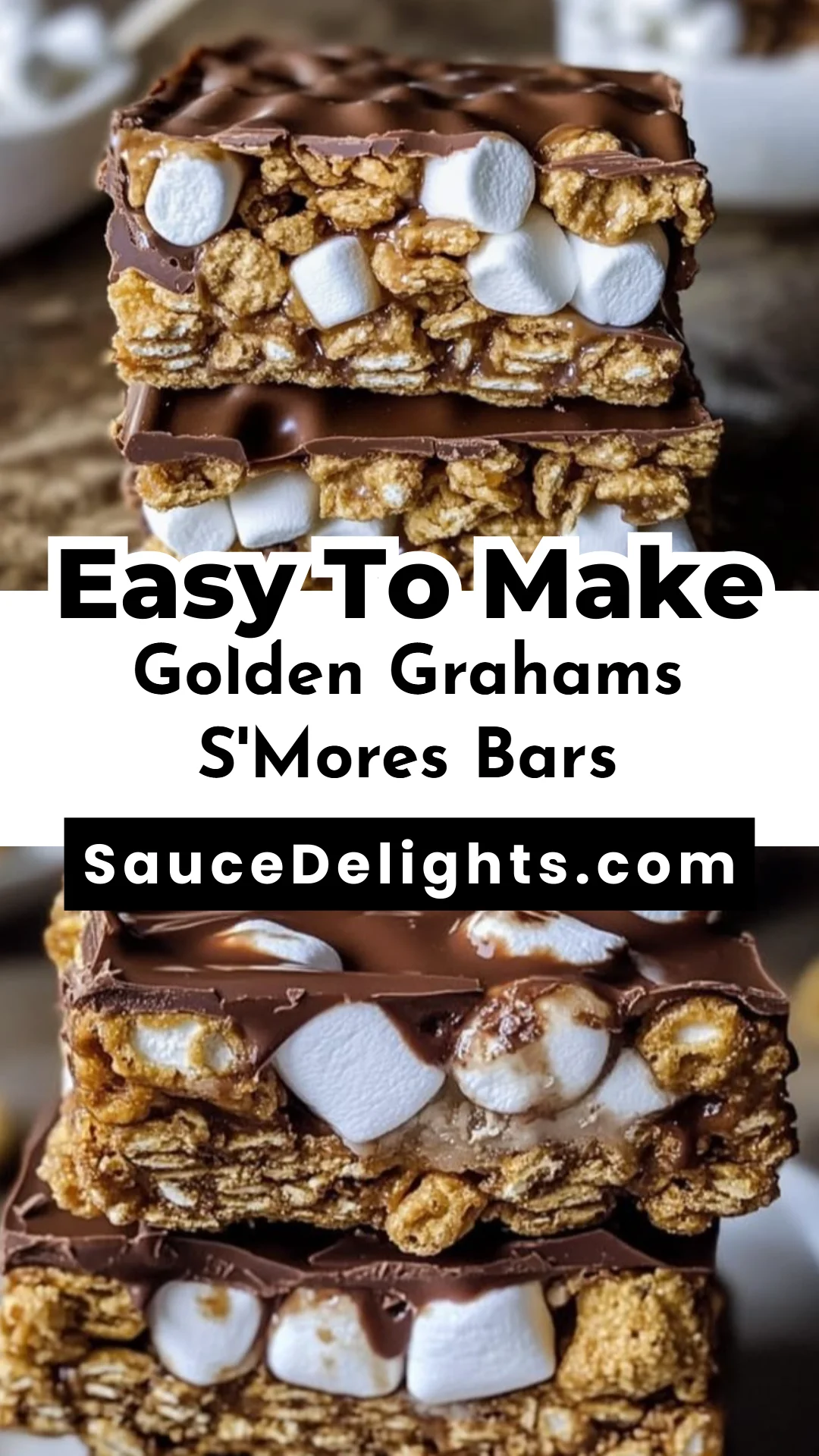 Golden Grahams S'Mores Bars