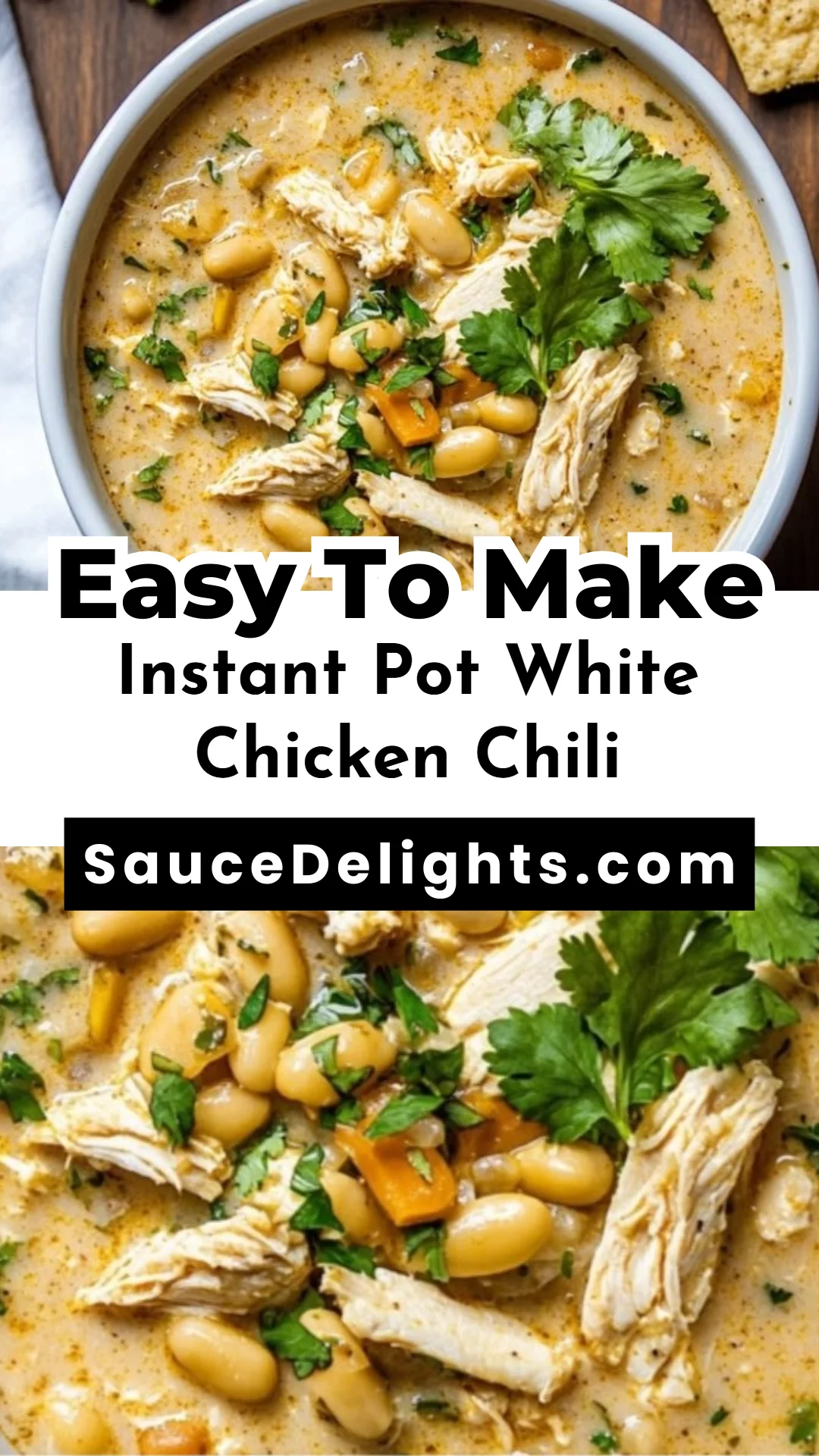 Instant Pot White Chicken Chili