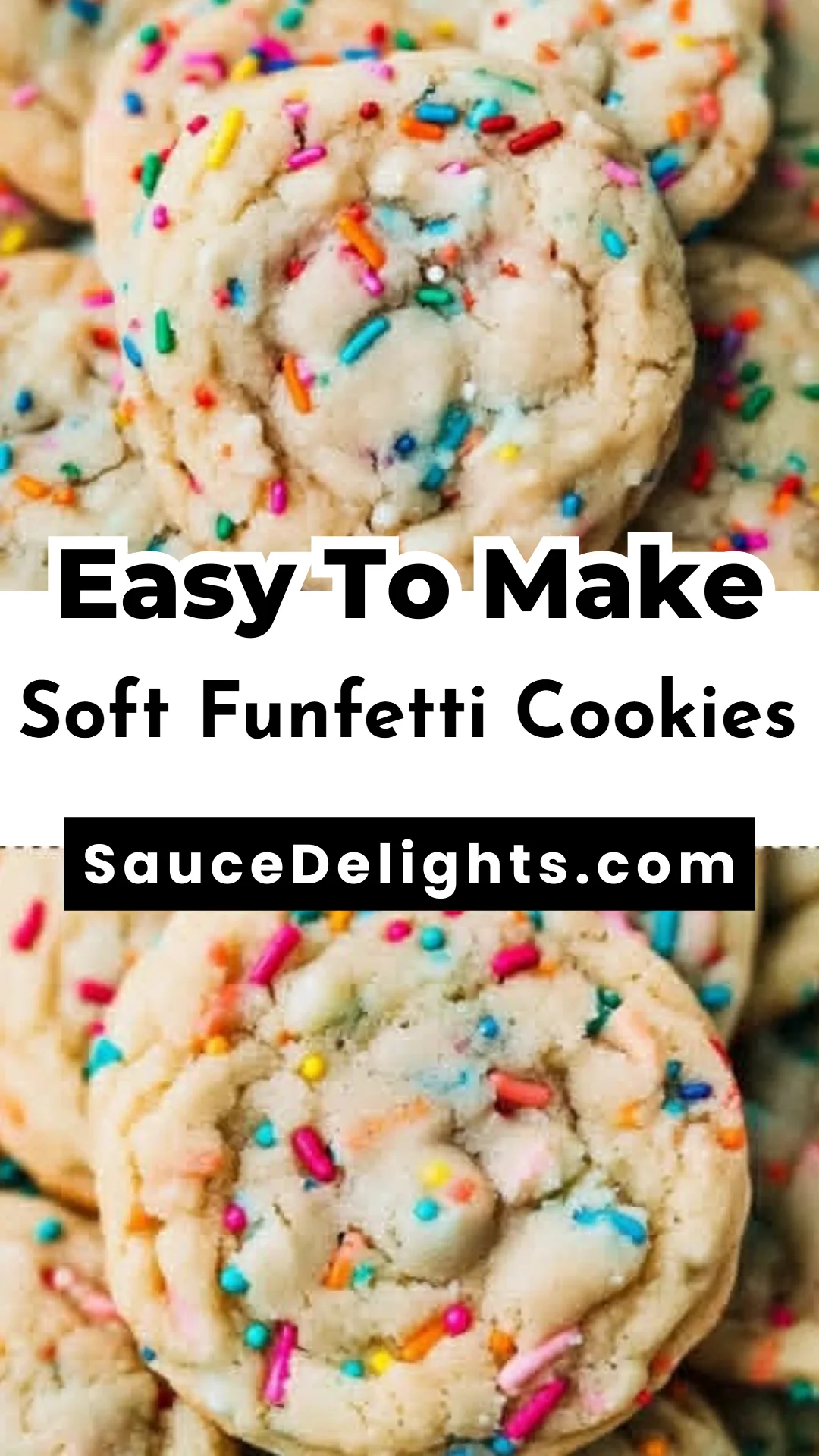 Soft Funfetti Cookies