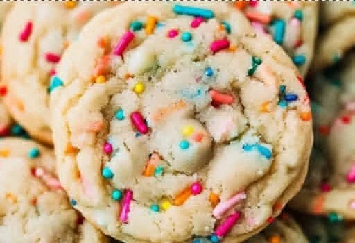 Soft Funfetti Cookies