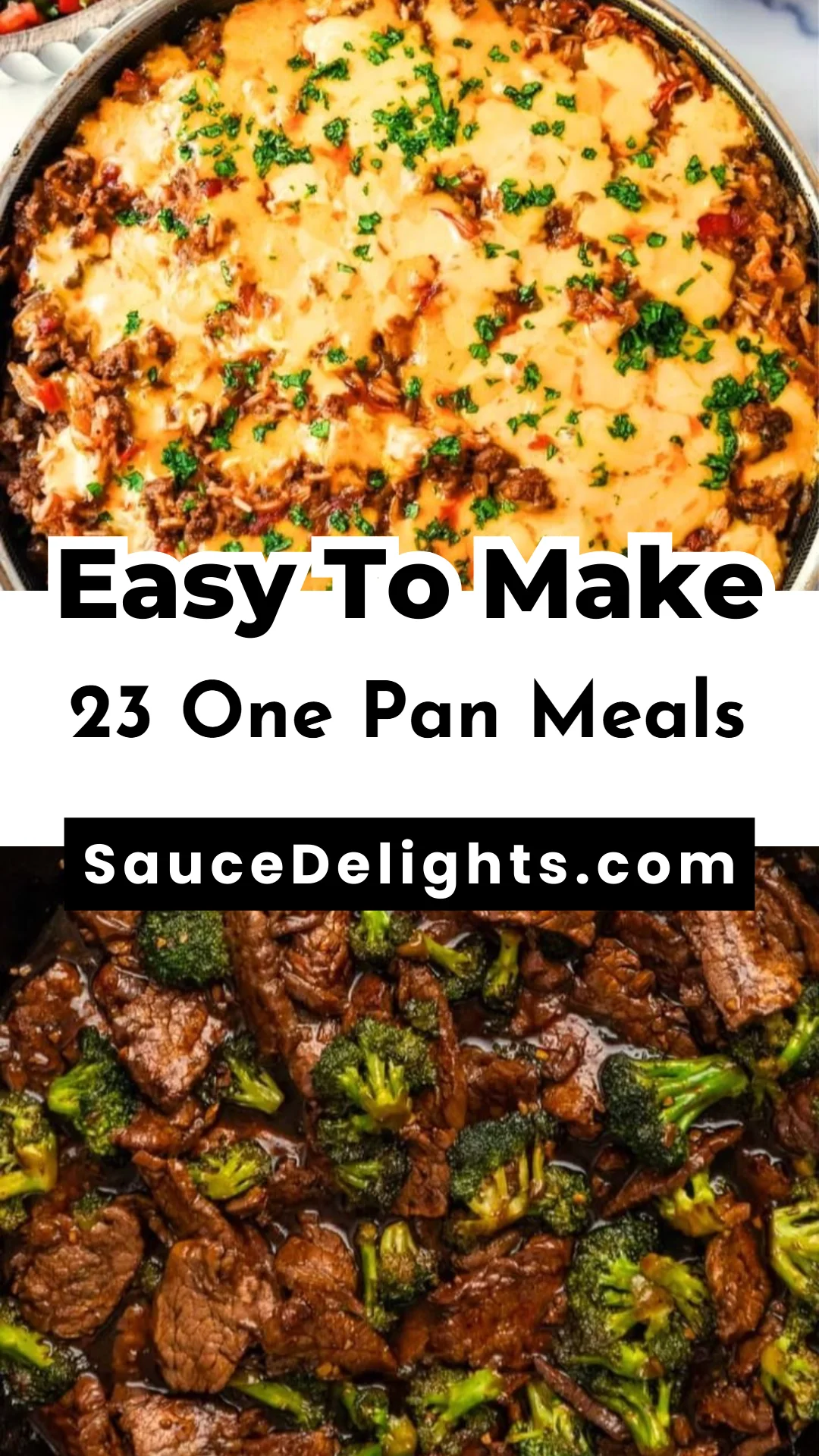 23 One Pan Meals