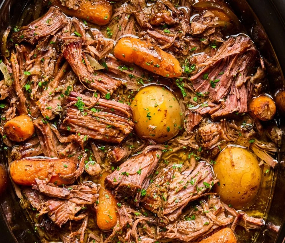 5-Minute Prep Crockpot Pot Roast