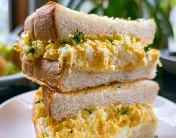 Authentic Japanese Egg Sandwich (Tamago Sando) | Quick Lunch