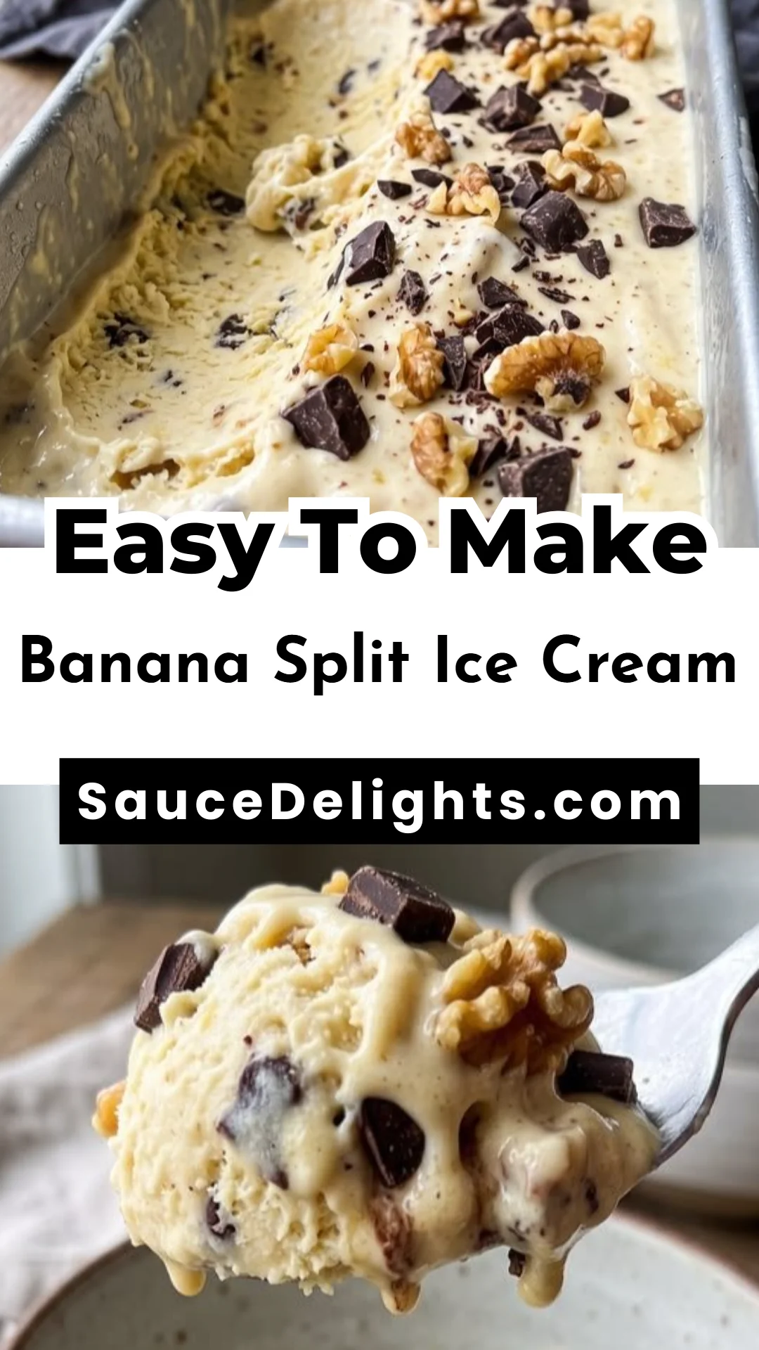 Banana Split Ice Cream
