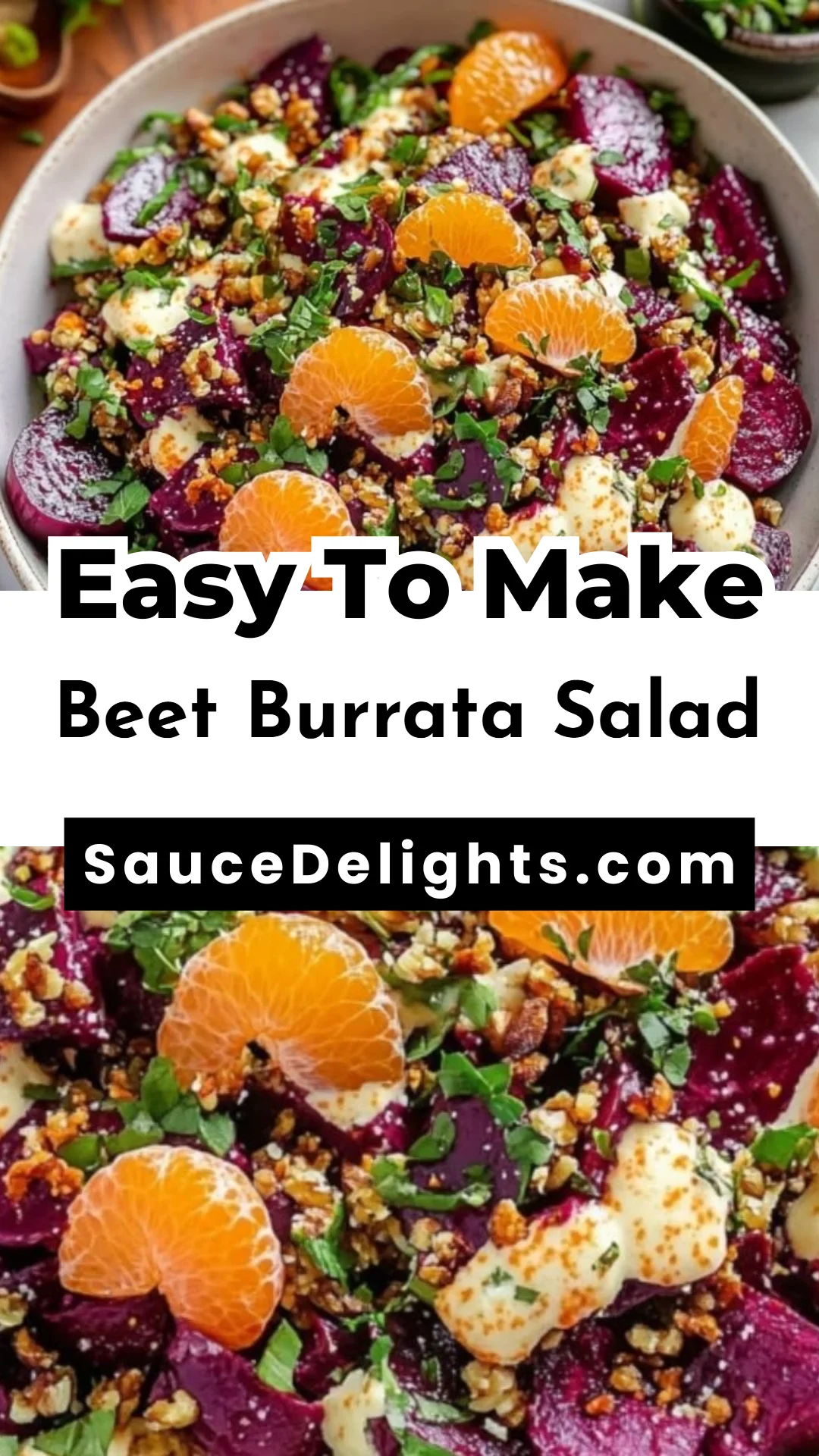 Beet Burrata Salad