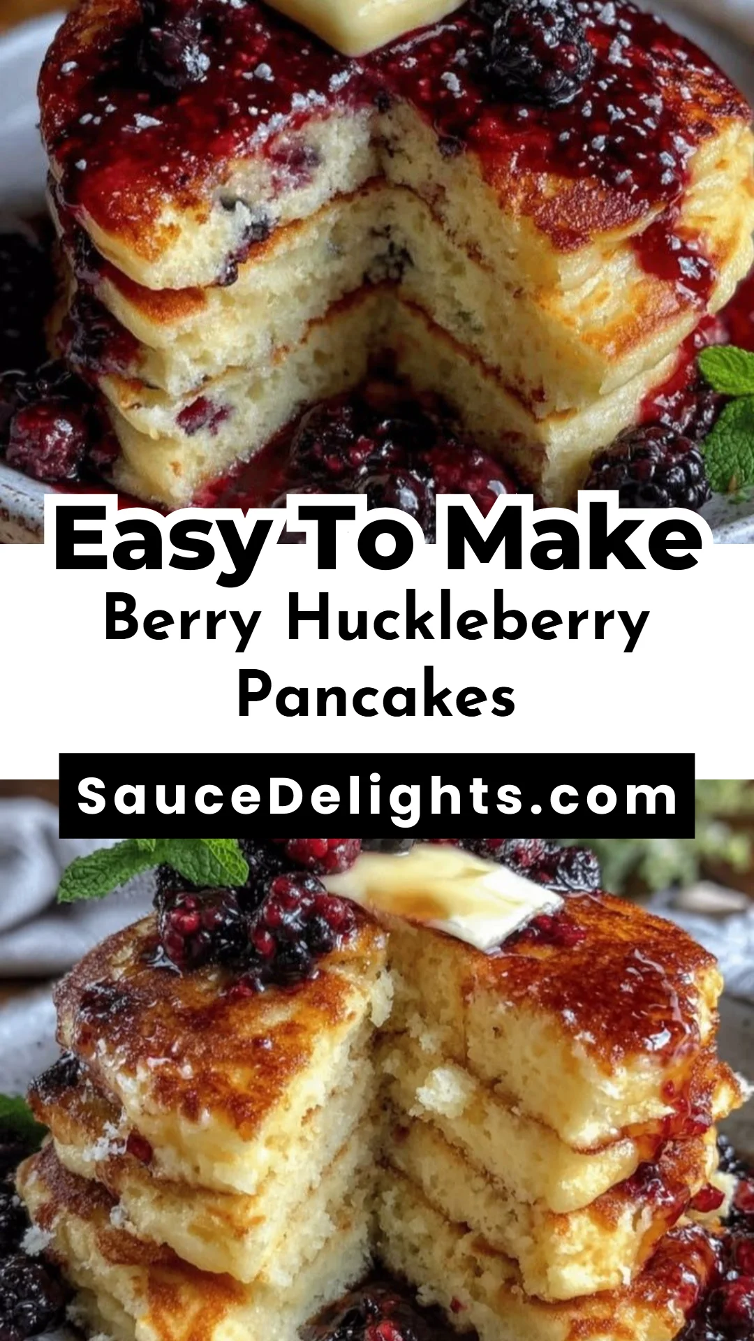 Berry Huckleberry Pancakes