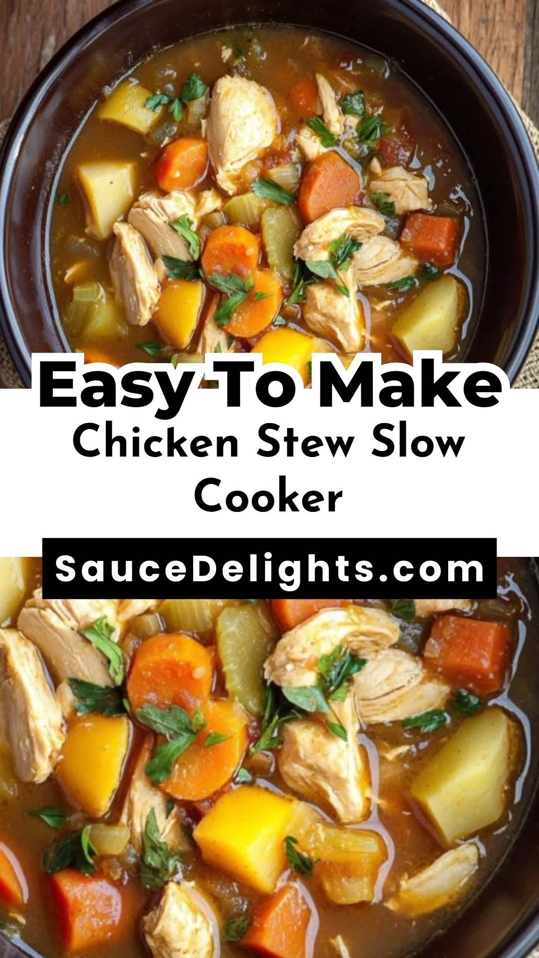 Chicken Stew Slow Cooker