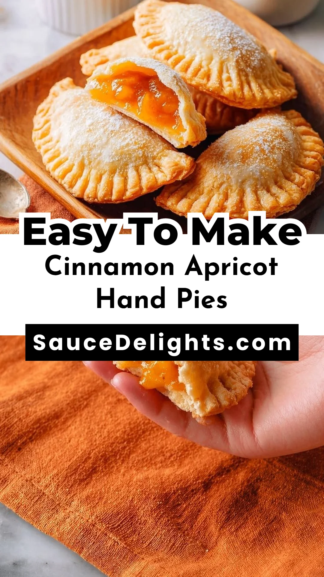 Cinnamon Apricot Hand Pies