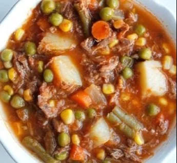 Classic Old Fashioned Vegetable Beef Soup