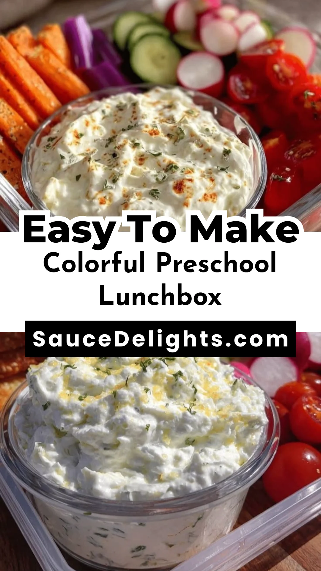 Colorful Preschool Lunchbox
