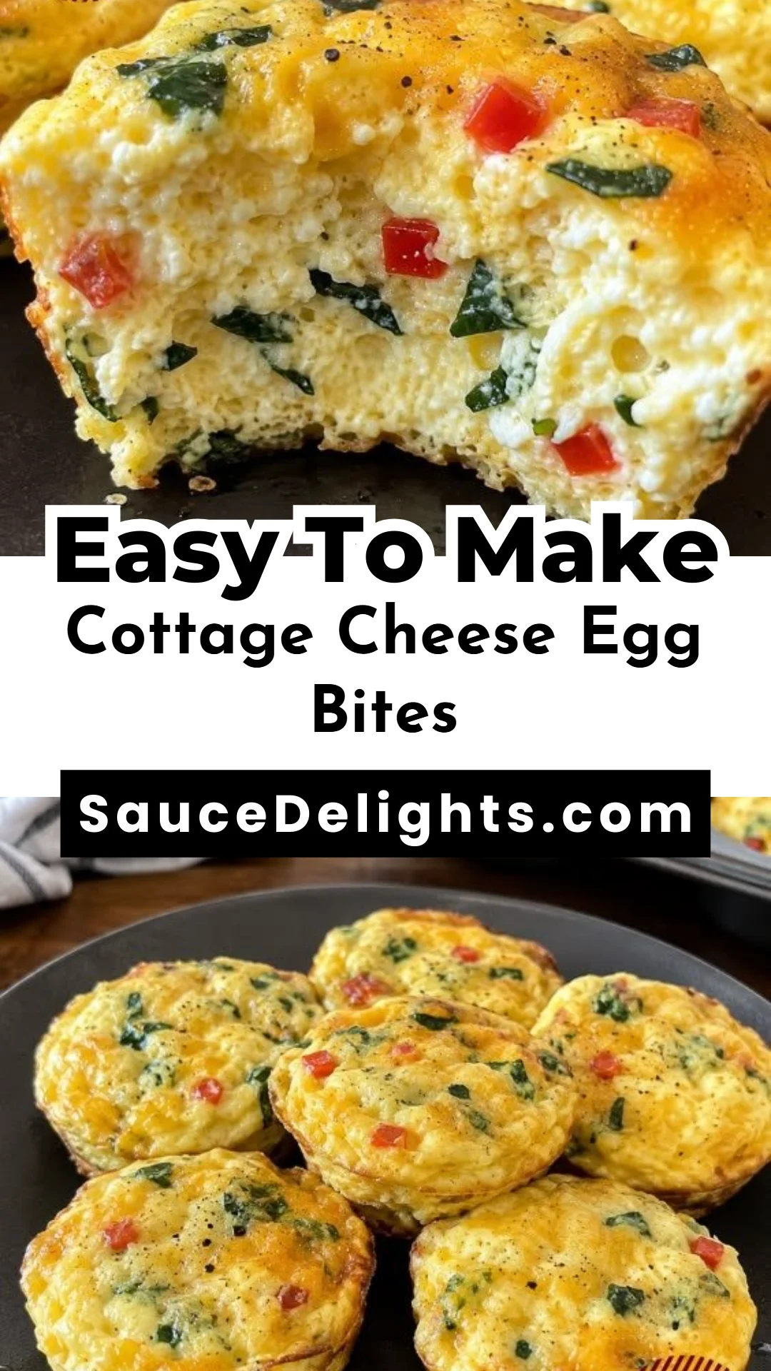 Cottage Cheese Egg Bites