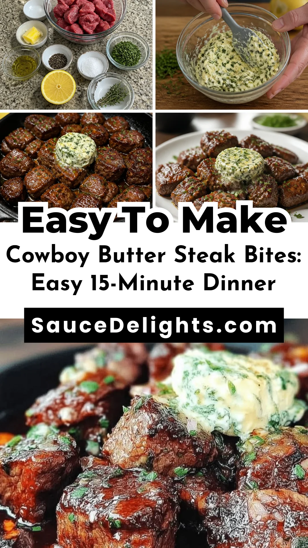 Cowboy Butter Steak Bites: Easy 15-Minute Dinner