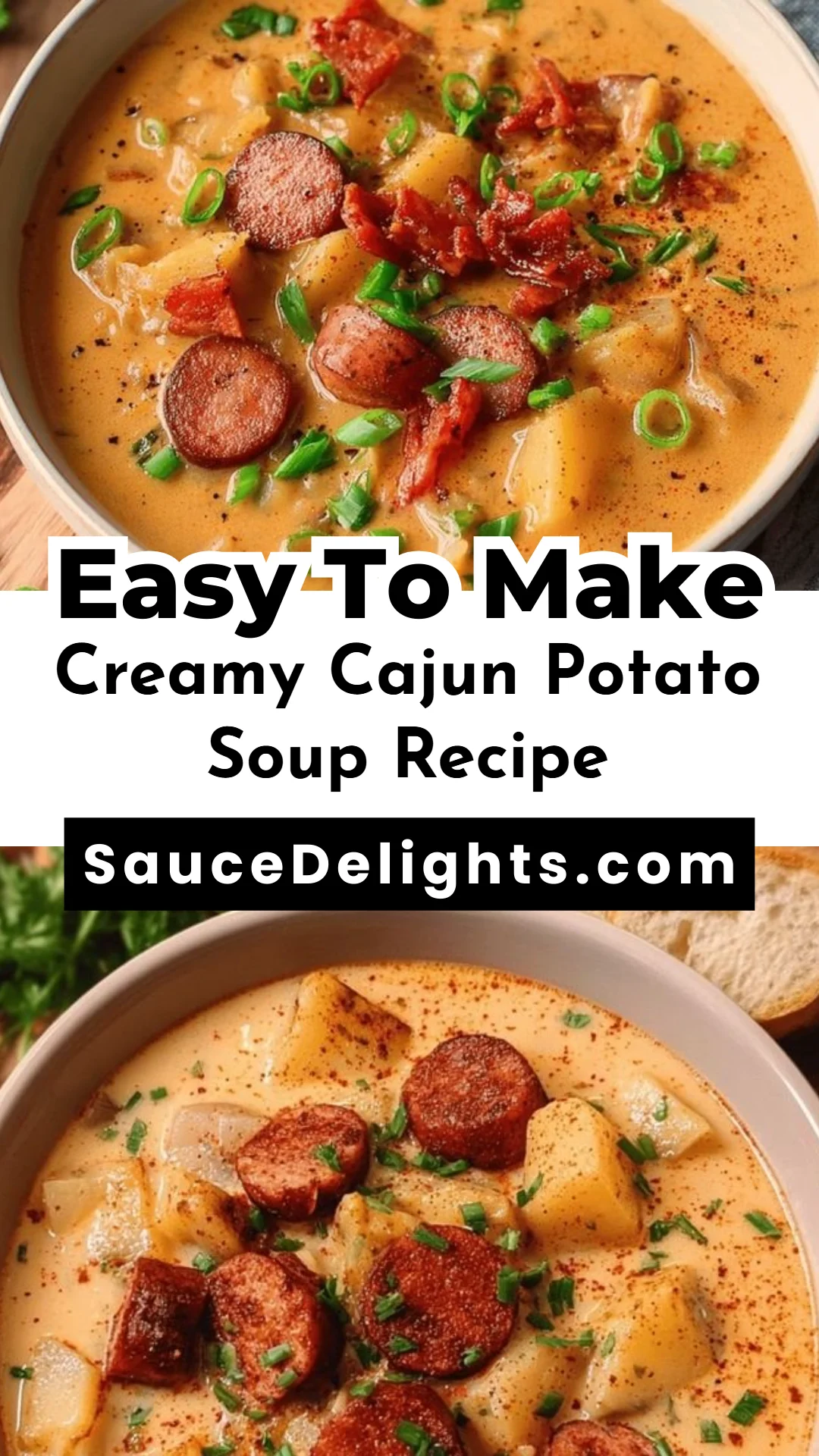 Creamy Cajun Potato Soup Recipe