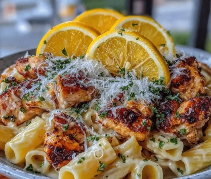 Creamy Lemon Chicken Pasta: 5-Ingredient Easy Dinner