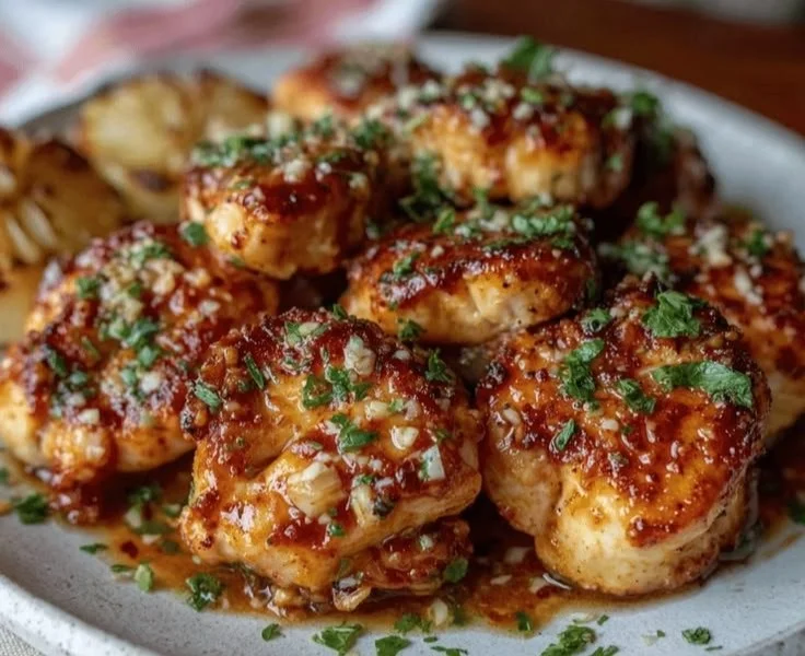 Crispy Garlic Chicken Bites: Easy 15-Minute Dinner