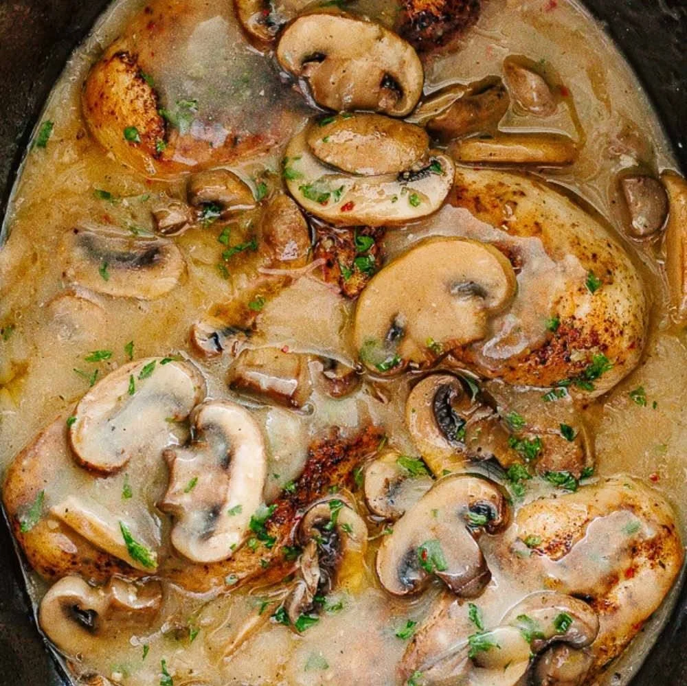 Crock Pot Chicken Marsala Recipe