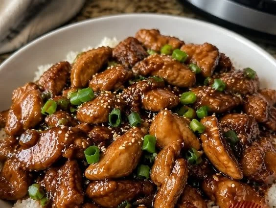 Crock Pot Mongolian Chicken