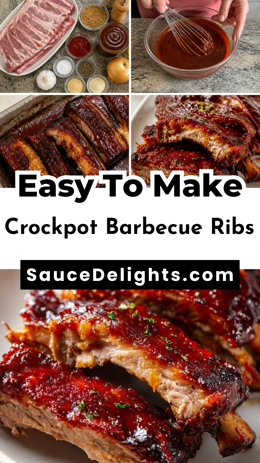 Crockpot Barbecue Ribs