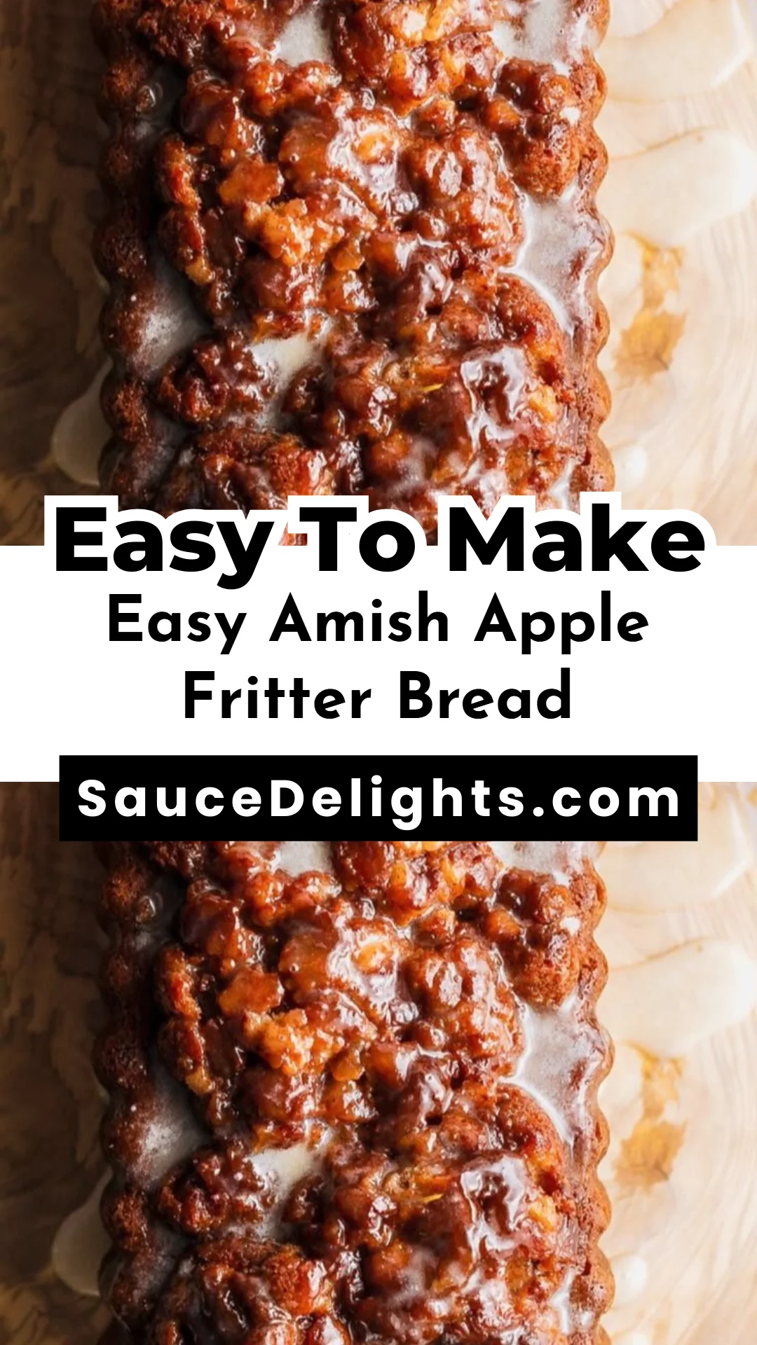 Easy Amish Apple Fritter Bread