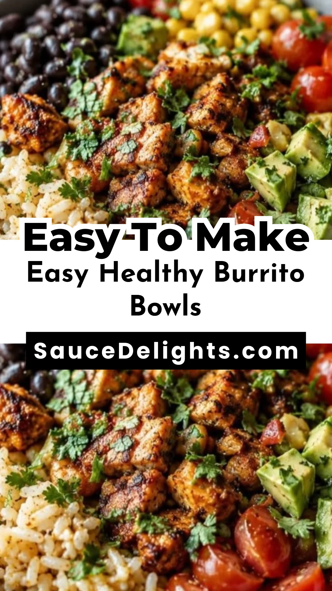 Easy Healthy Burrito Bowls