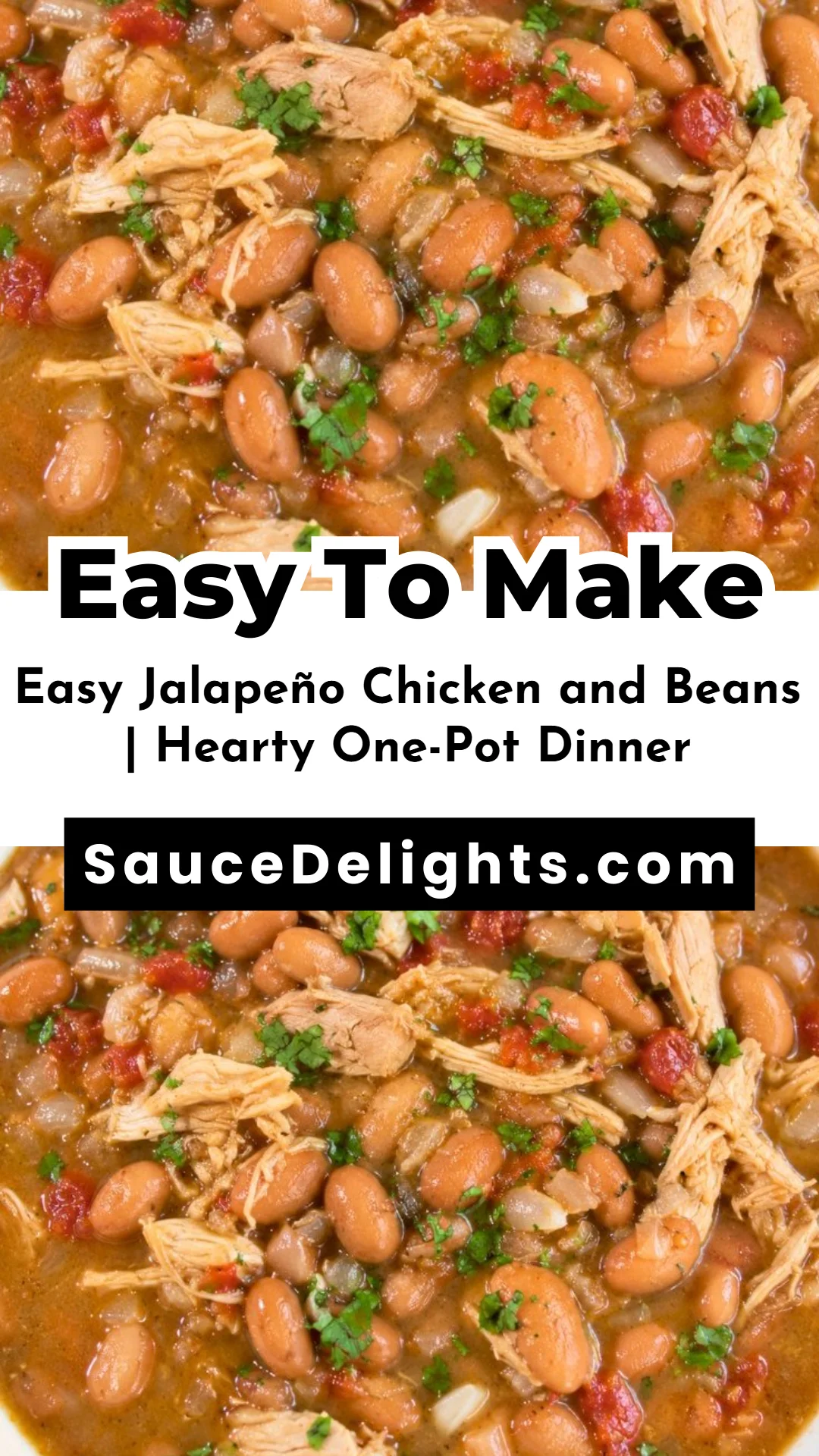 Easy Jalapeño Chicken and Beans | Hearty One-Pot Dinner