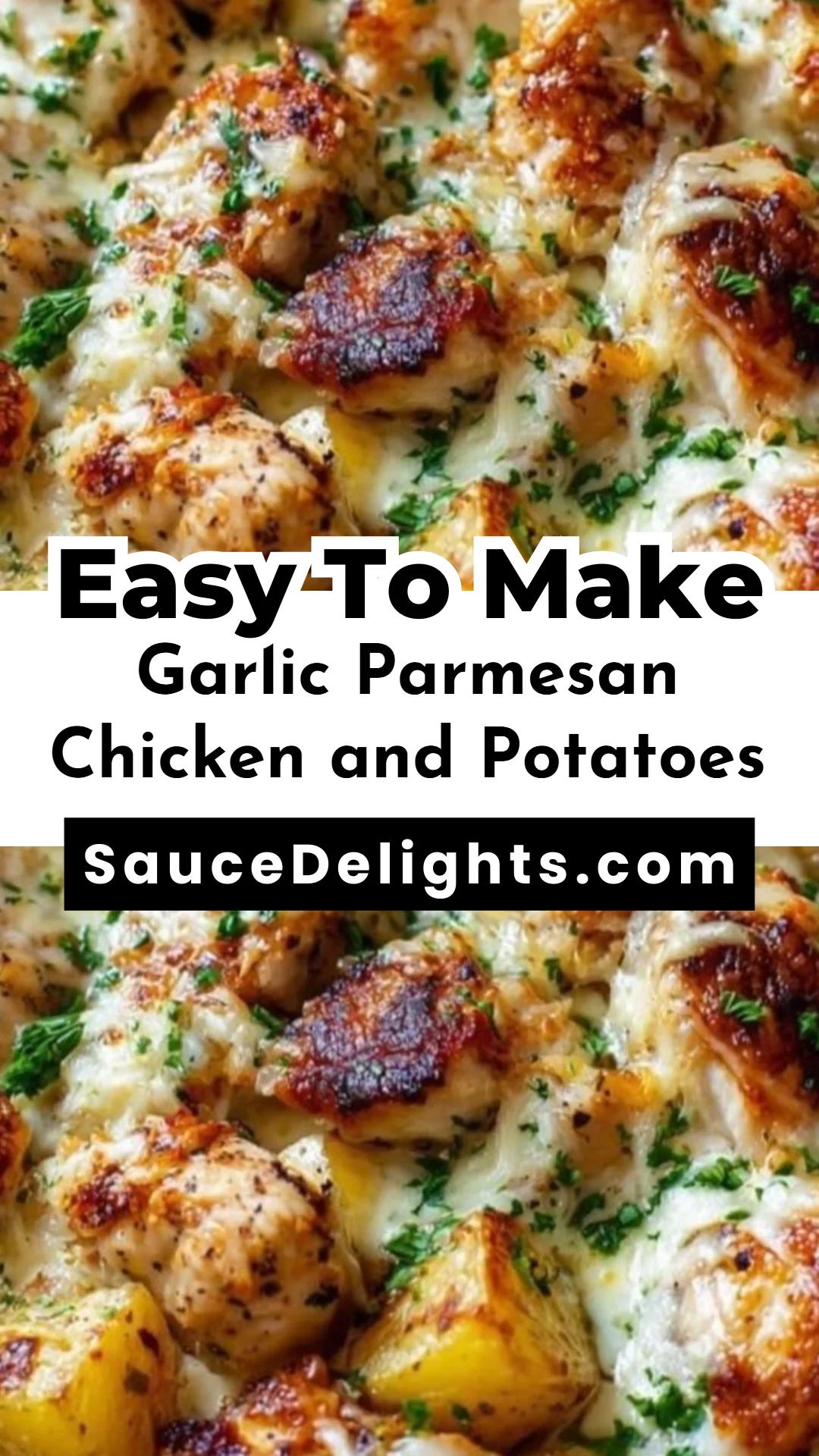 Garlic Parmesan Chicken and Potatoes