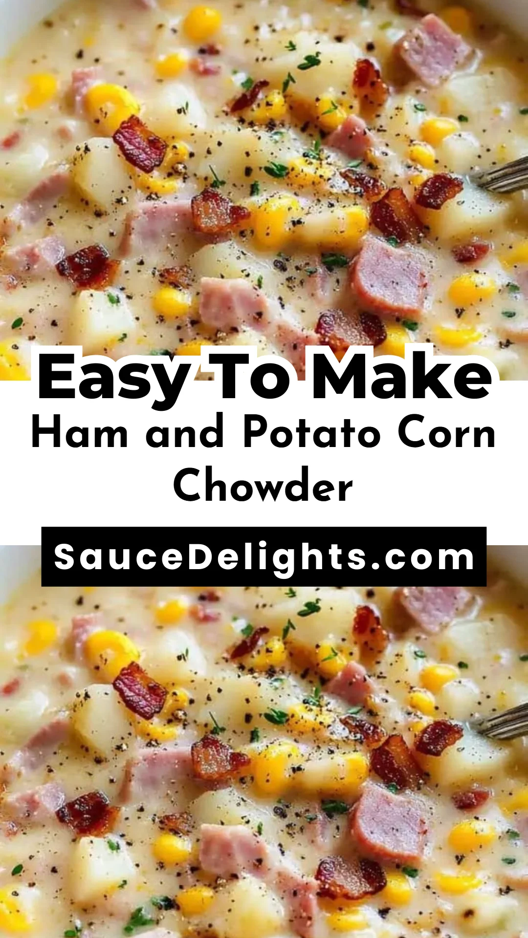 Ham and Potato Corn Chowder