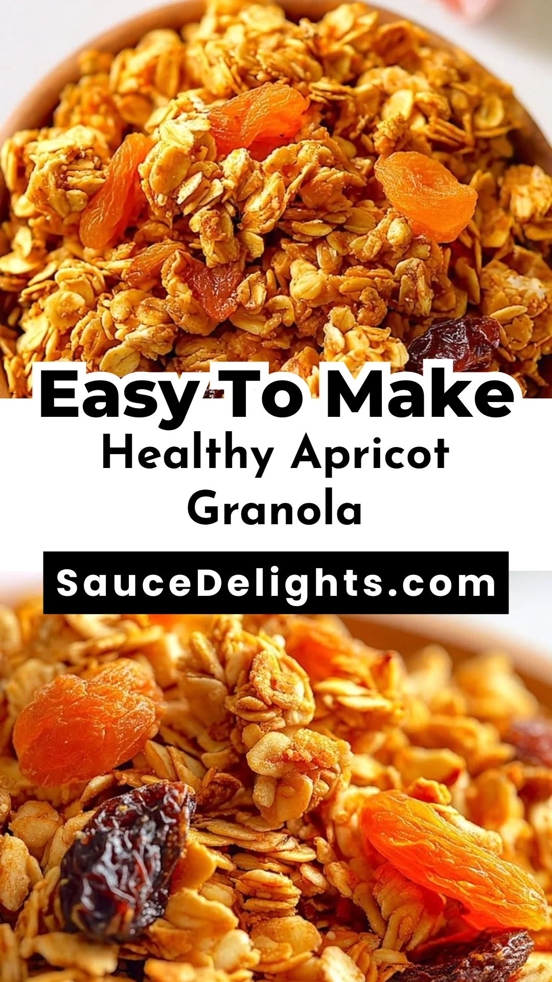 Healthy Apricot Granola