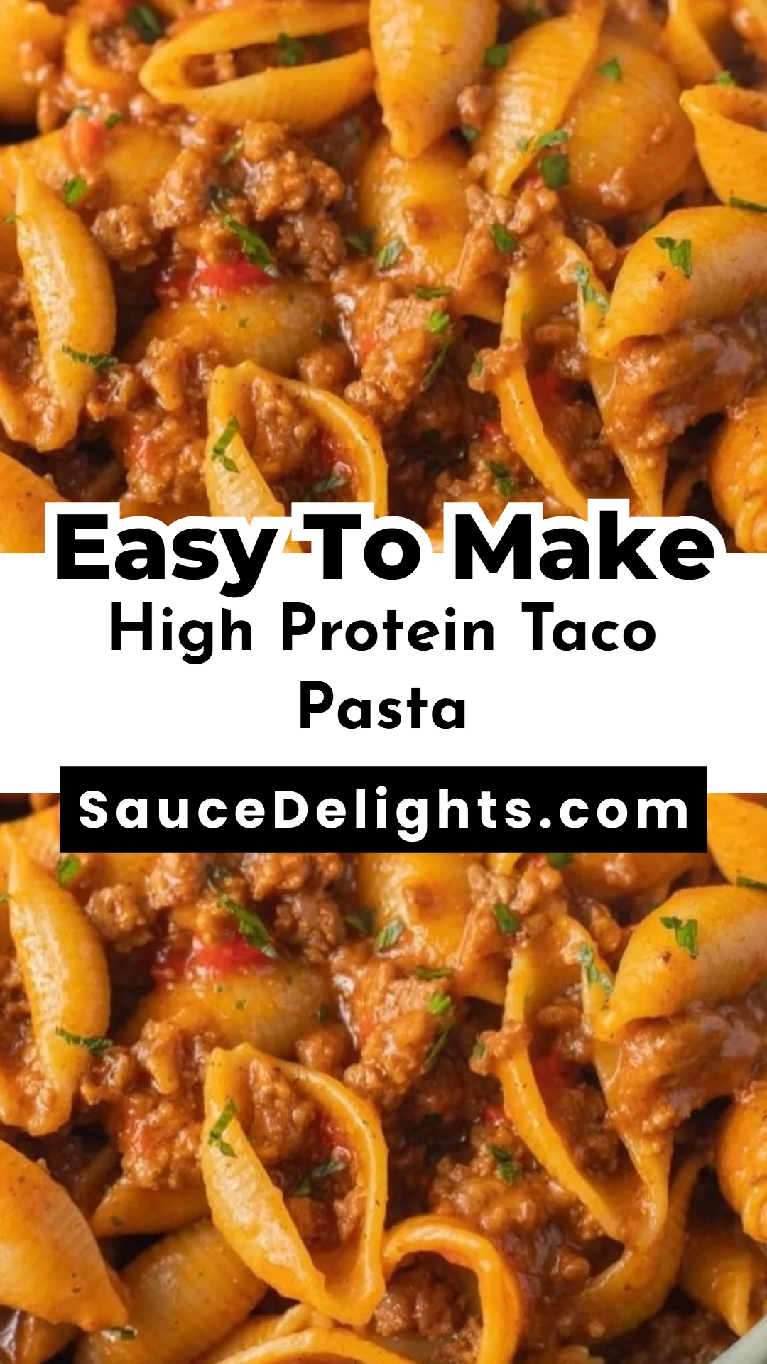 High Protein Taco Pasta