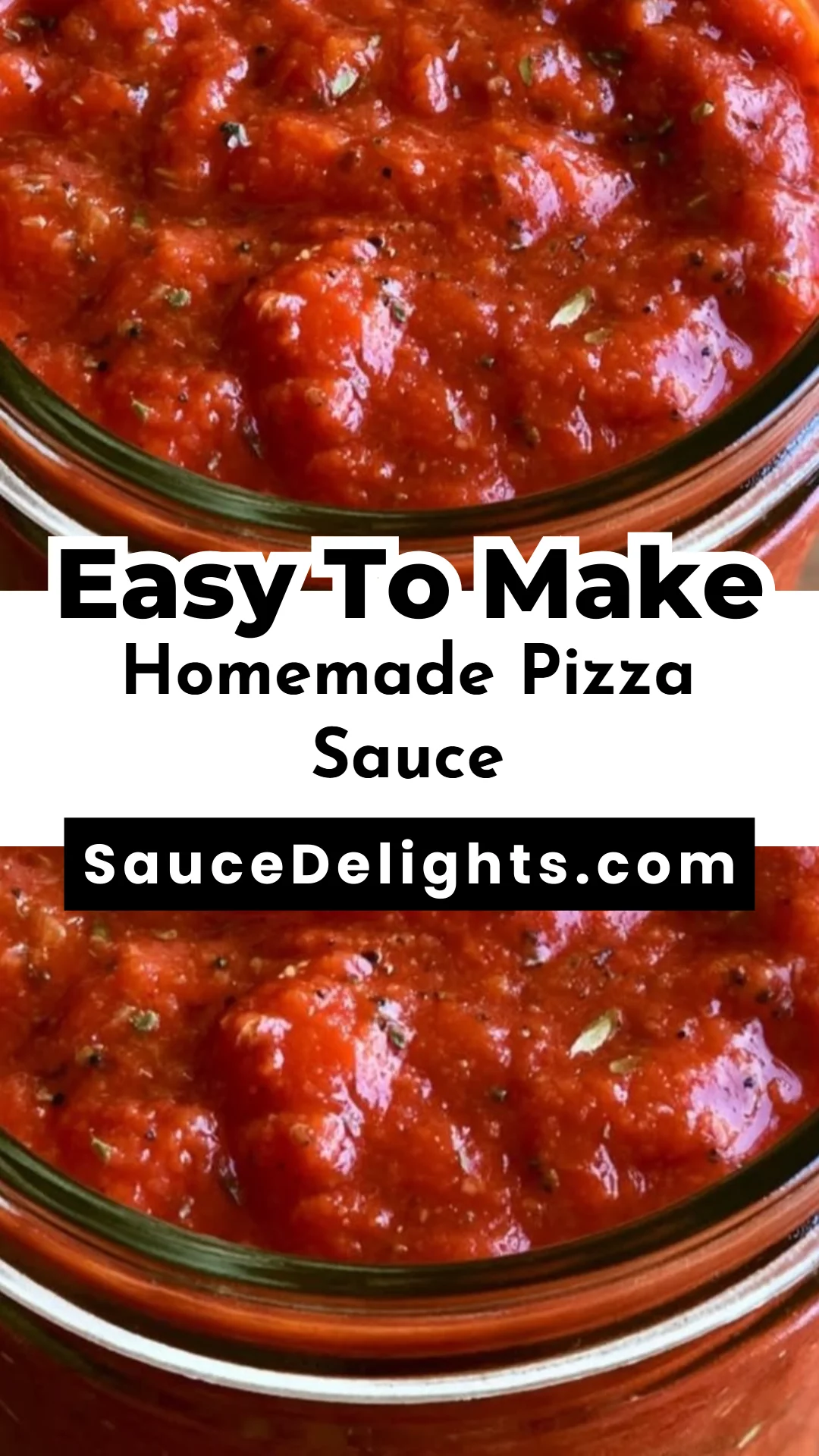 Homemade Pizza Sauce