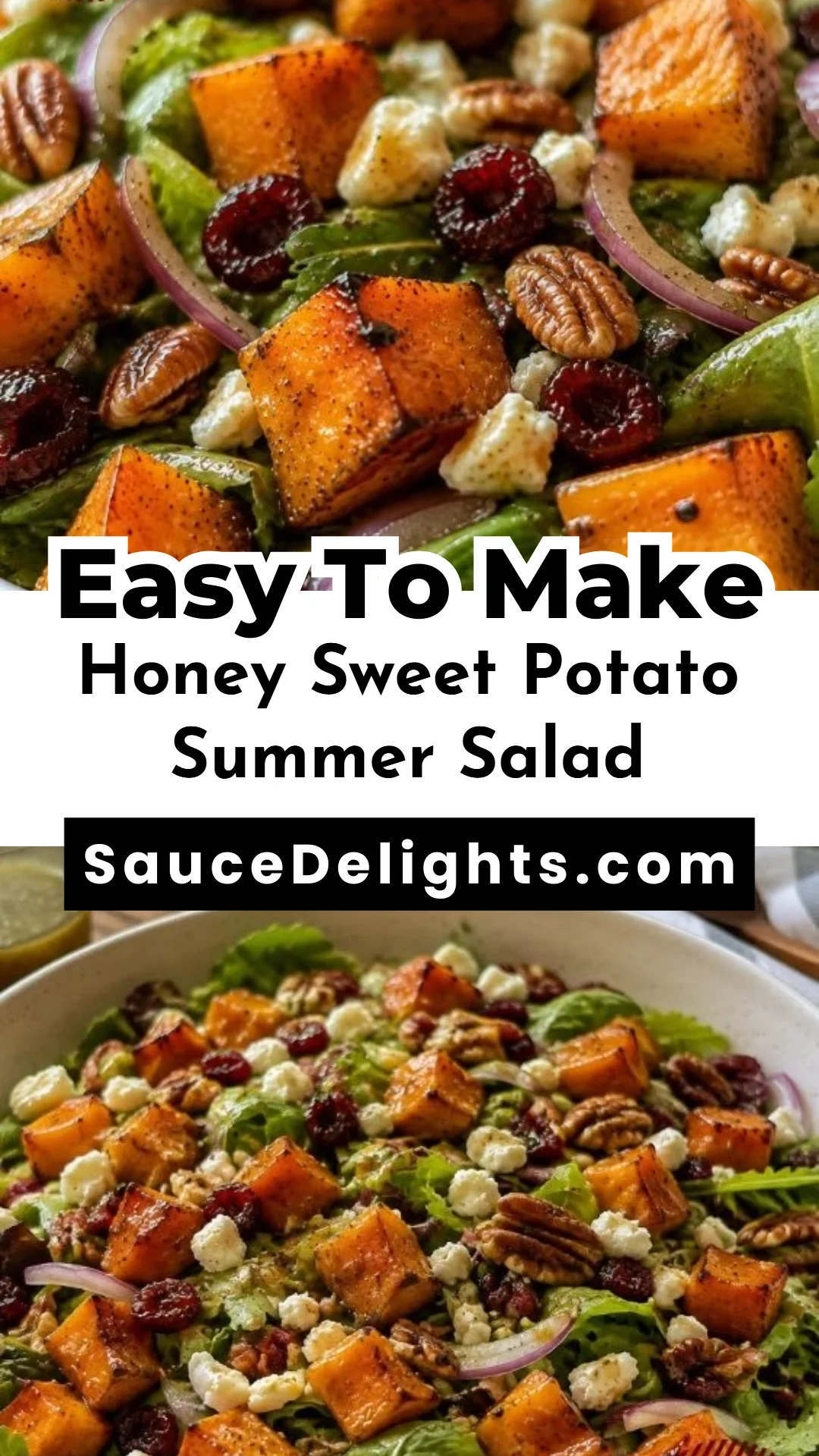 Honey Sweet Potato Summer Salad