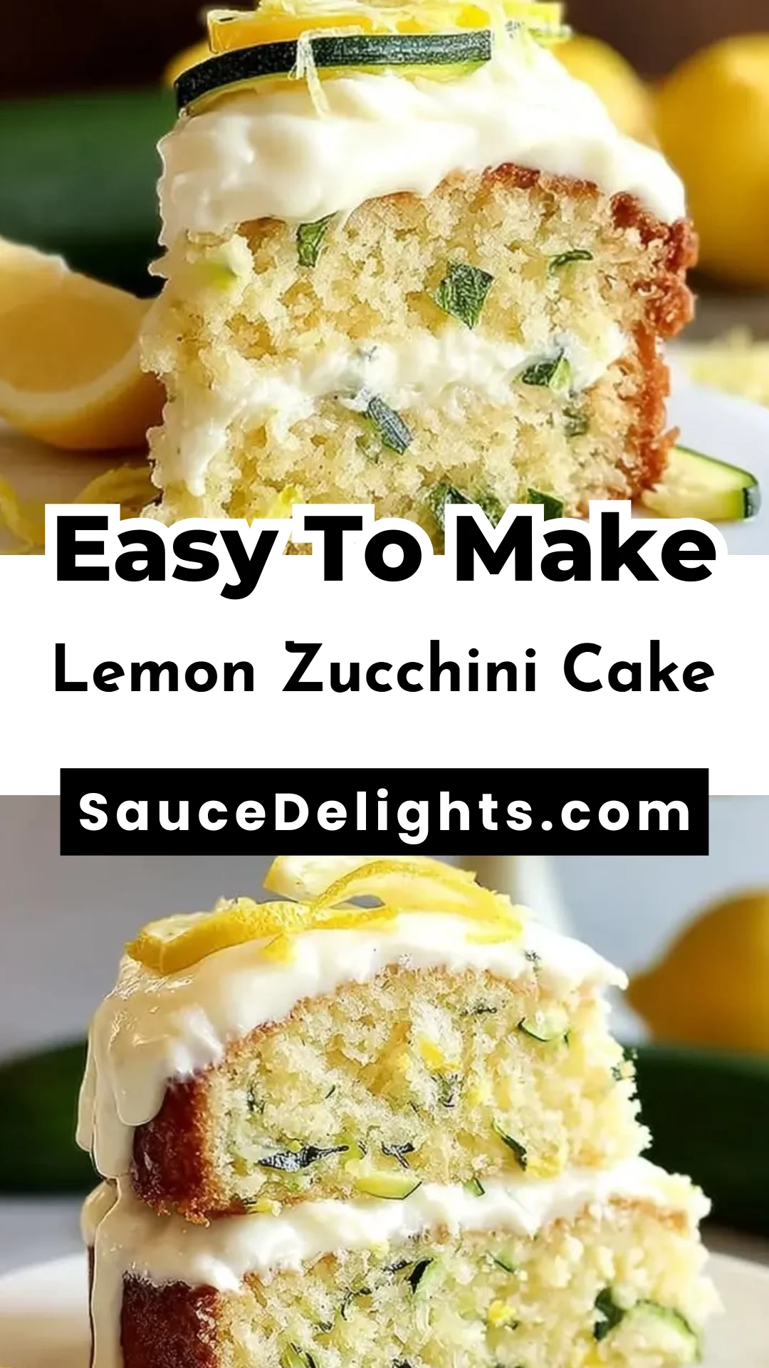 Lemon Zucchini Cake