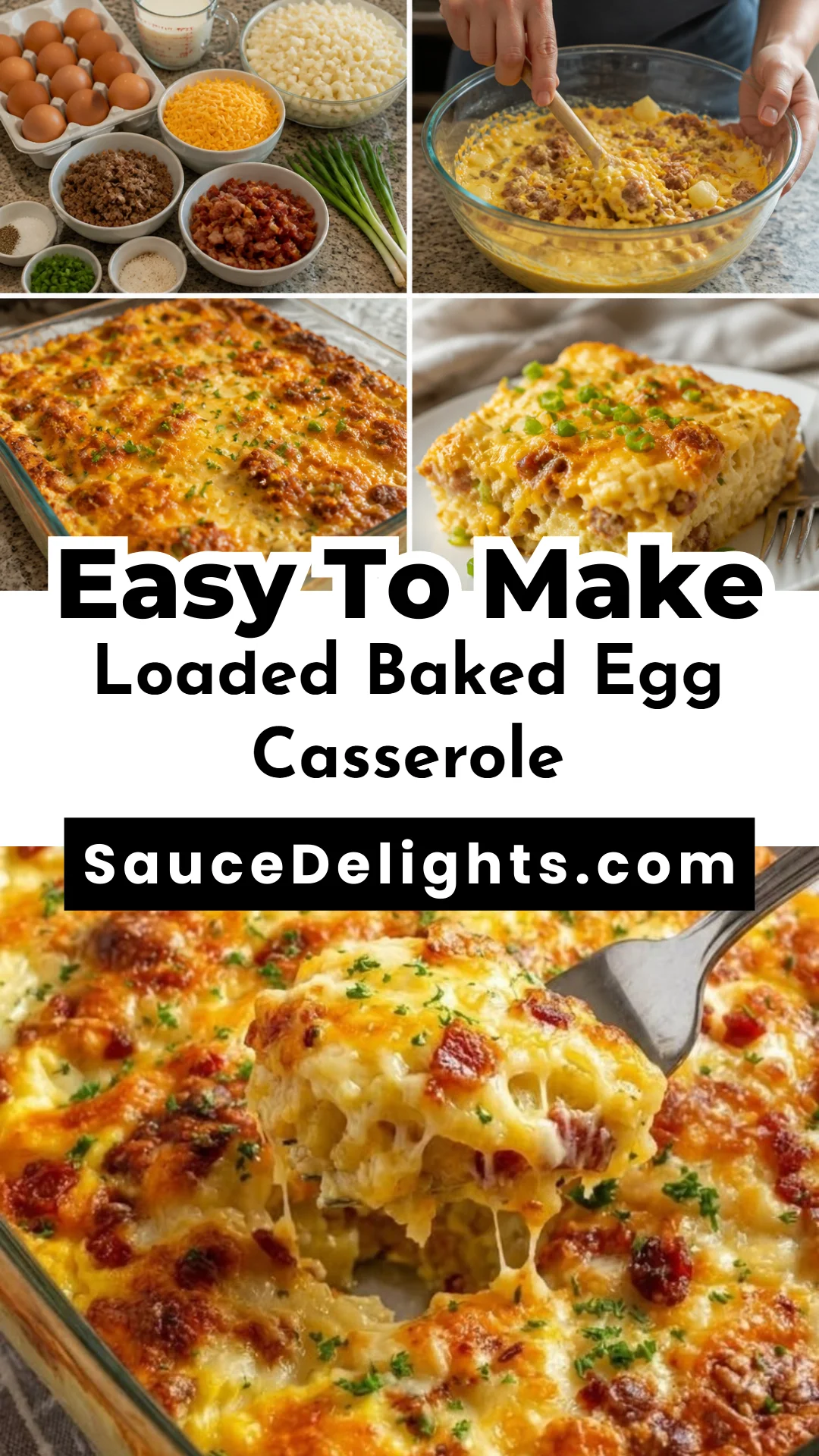 Loaded Baked Egg Casserole