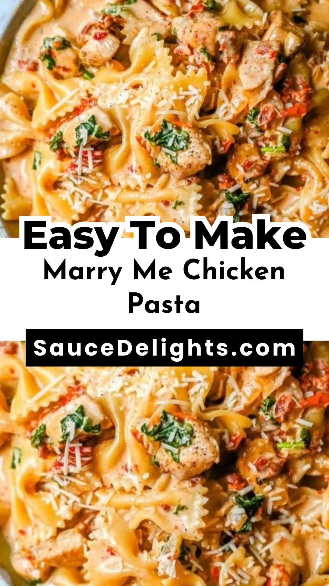 Marry Me Chicken Pasta