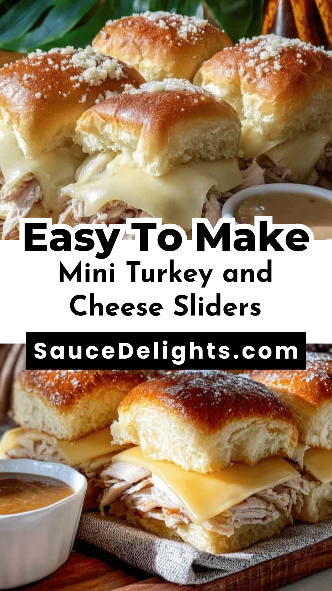 Mini Turkey and Cheese Sliders
