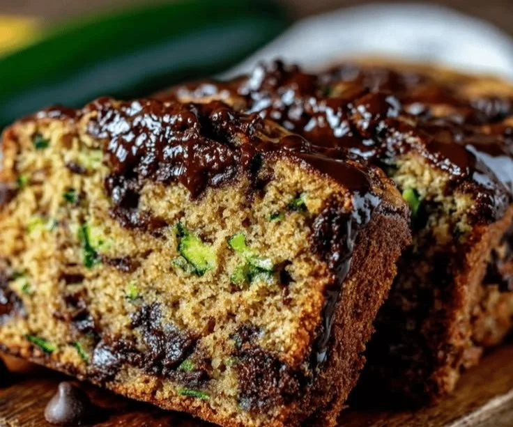 Moist Triple Chocolate Zucchini Bread