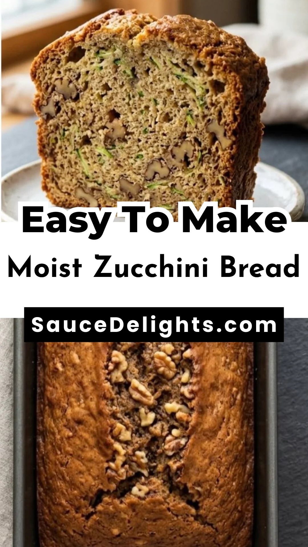 Moist Zucchini Bread