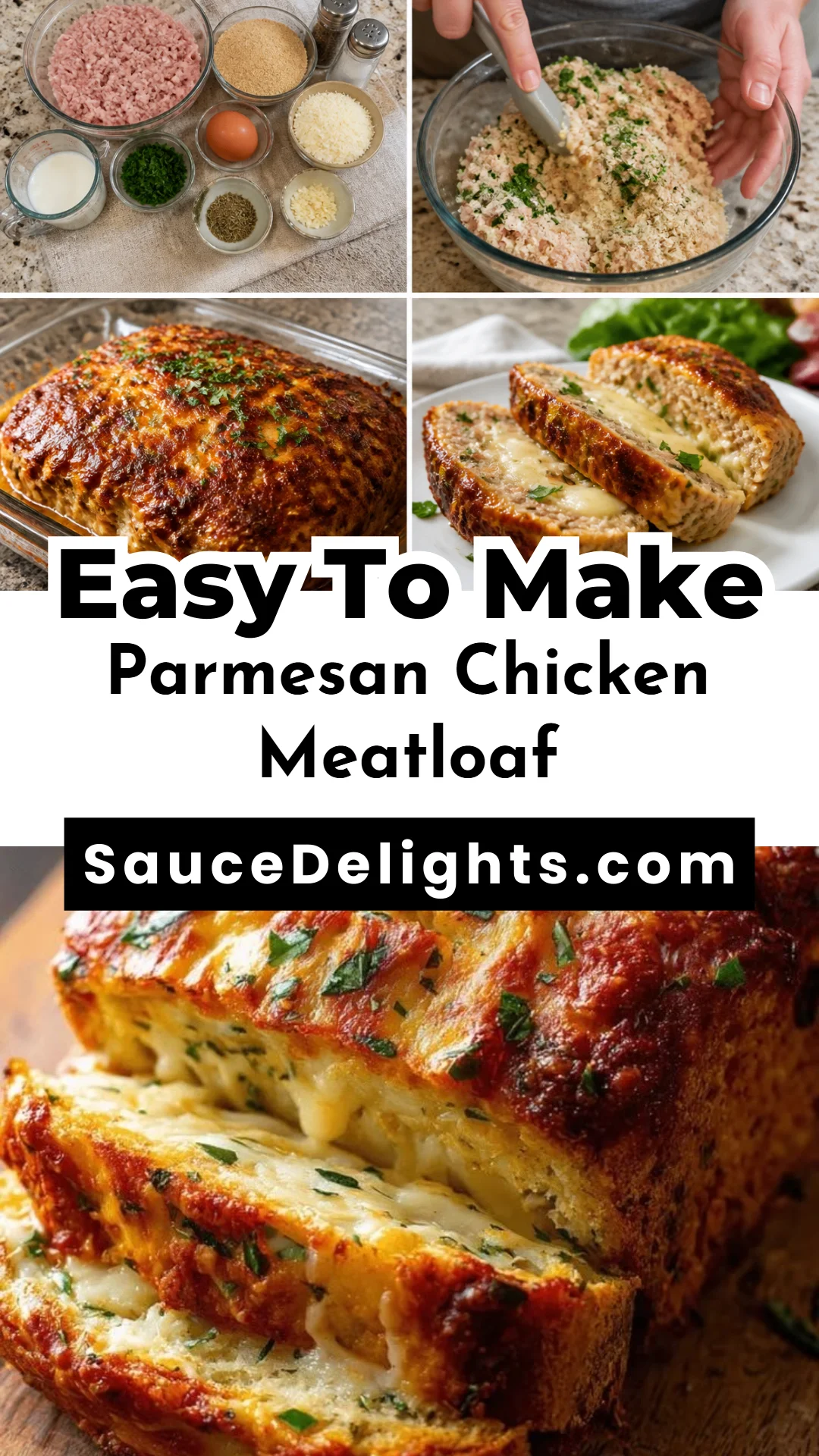 Parmesan Chicken Meatloaf