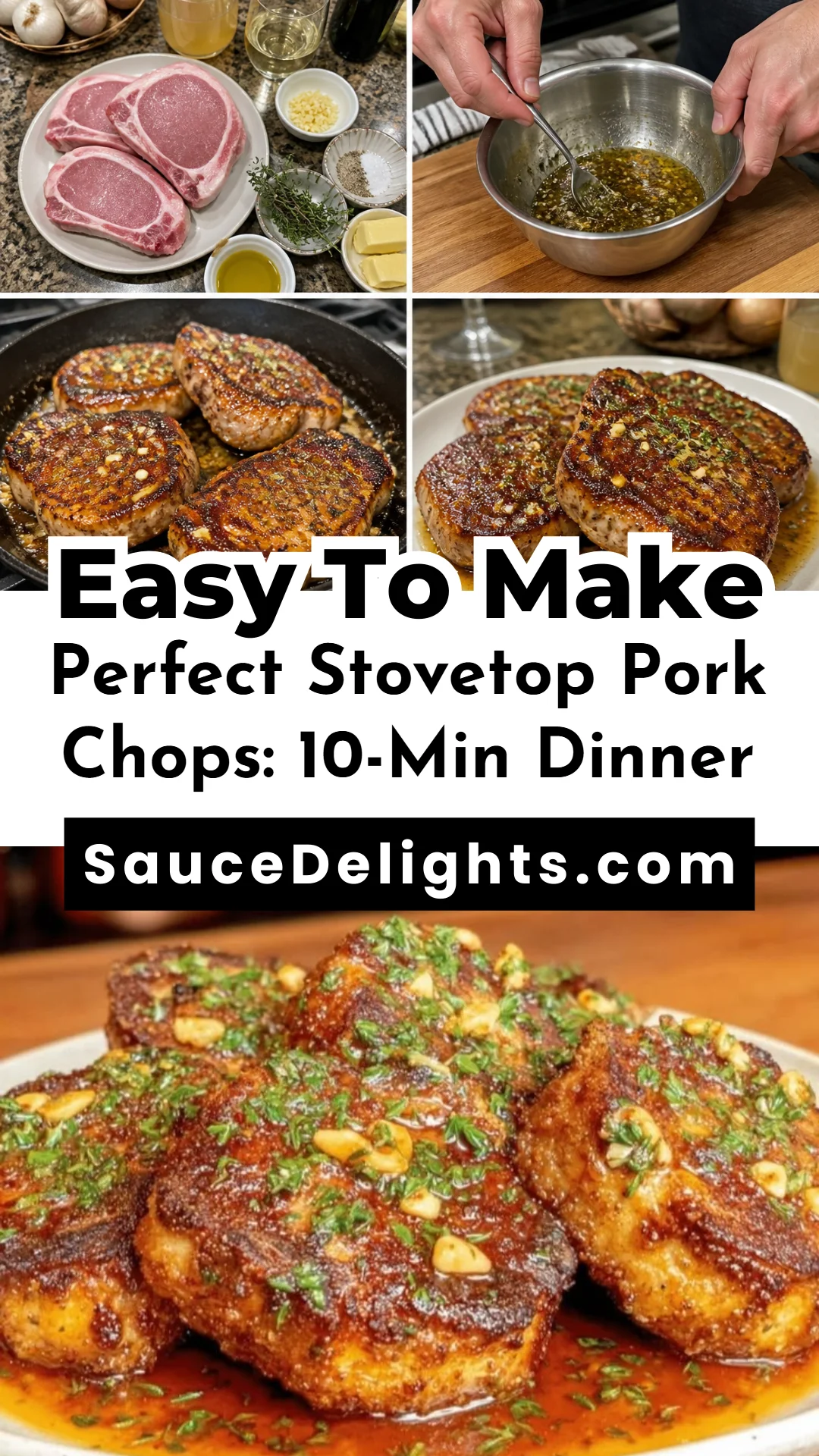 Perfect Stovetop Pork Chops: 10-Min Dinner