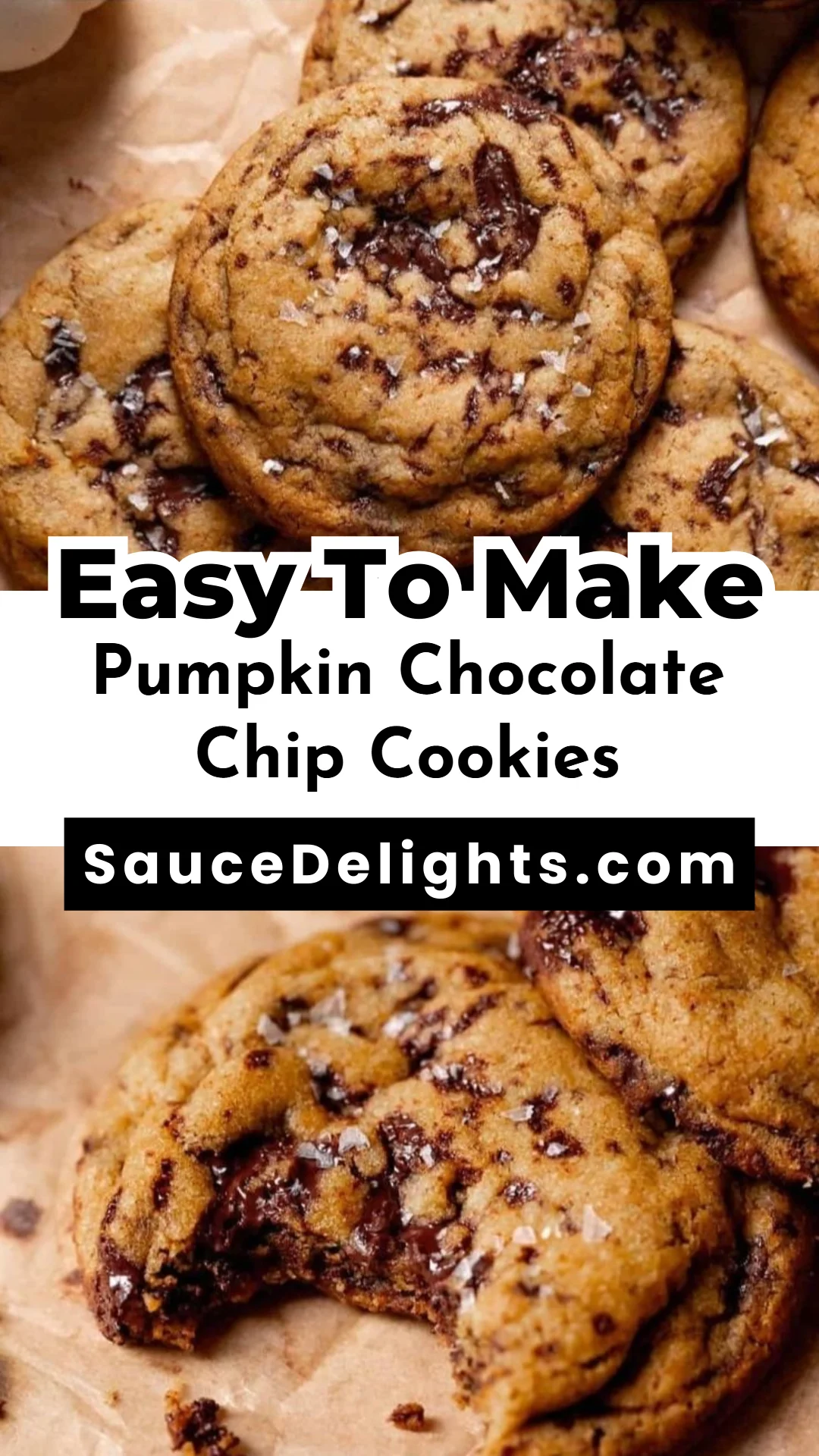 Pumpkin Chocolate Chip Cookies