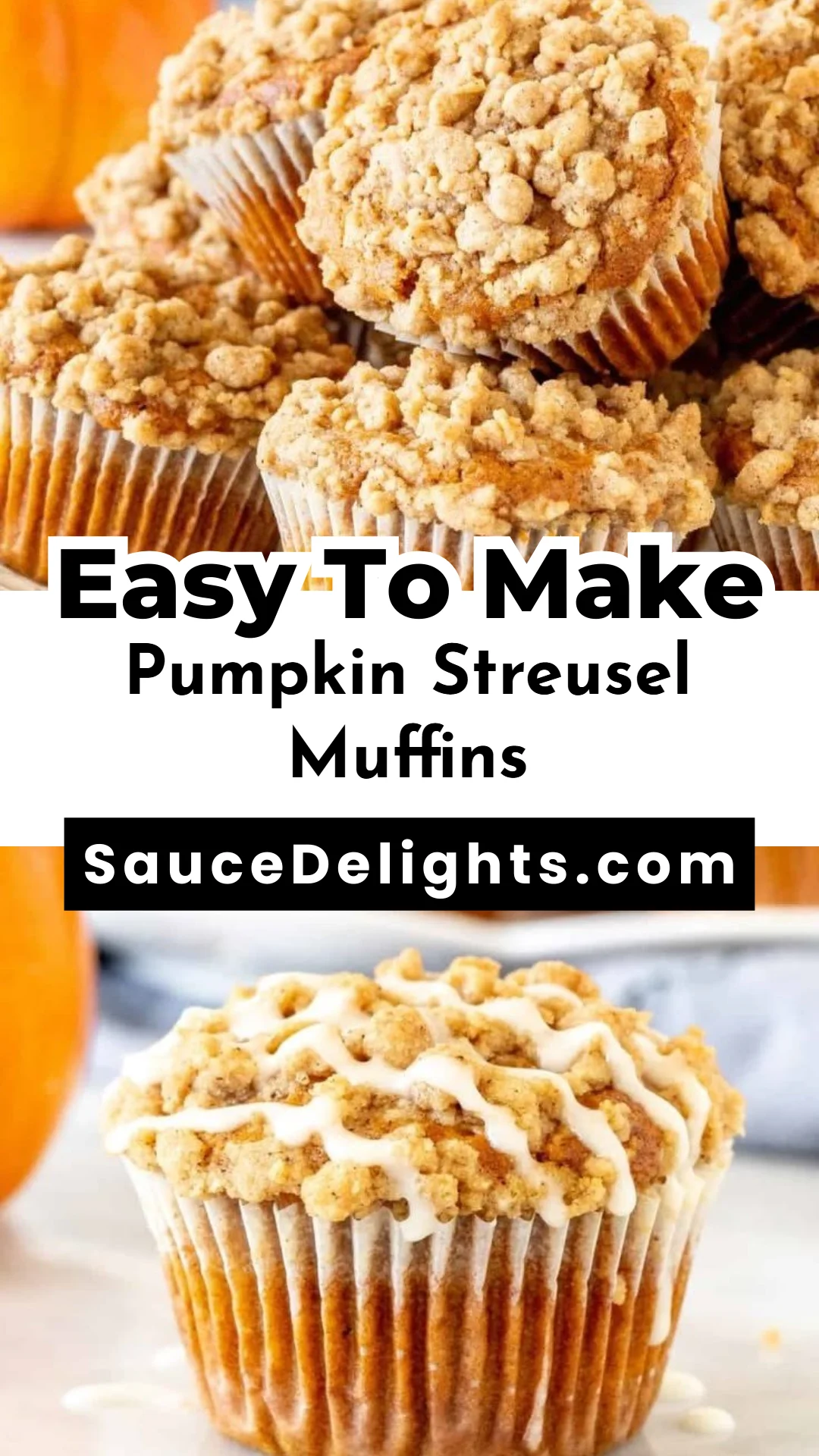 Pumpkin Streusel Muffins