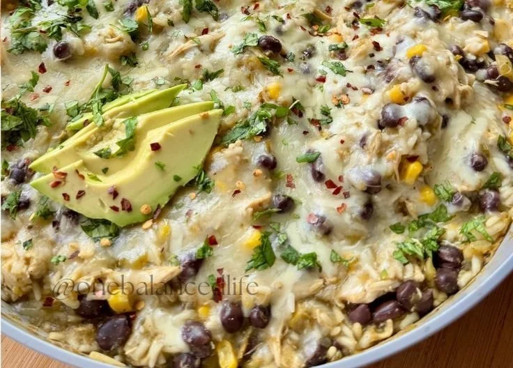 Salsa Verde Chicken & Rice Skillet | Recipe in 2025 | Whole food recipes, Healthy dinner recipes, Ch