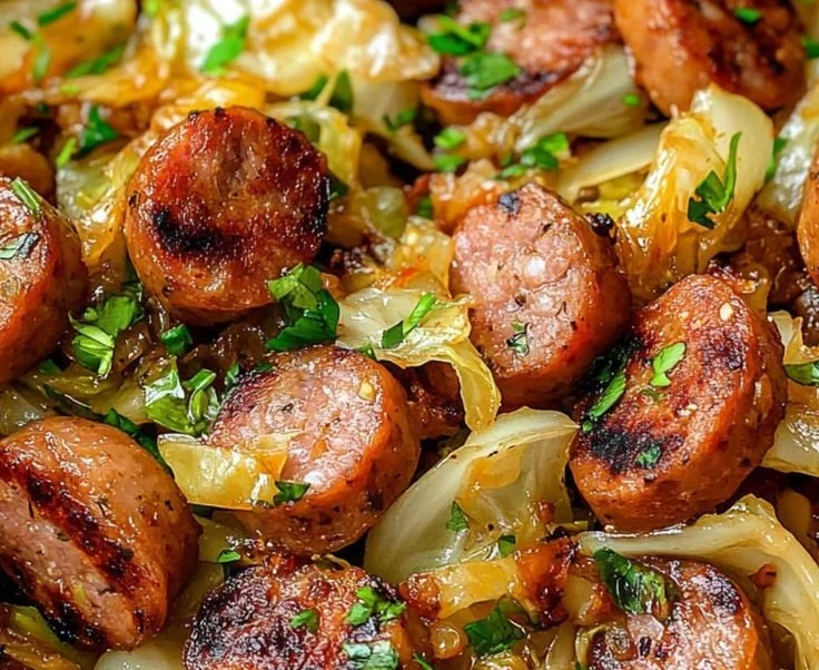 Sausage and Cabbage Stir Fry (30-Minutes)