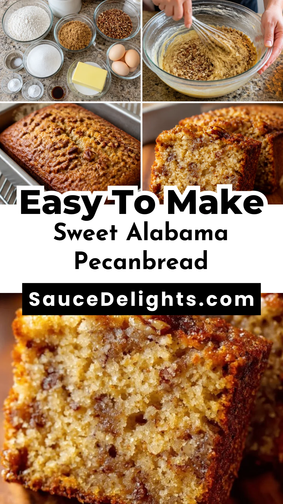 Sweet Alabama Pecanbread
